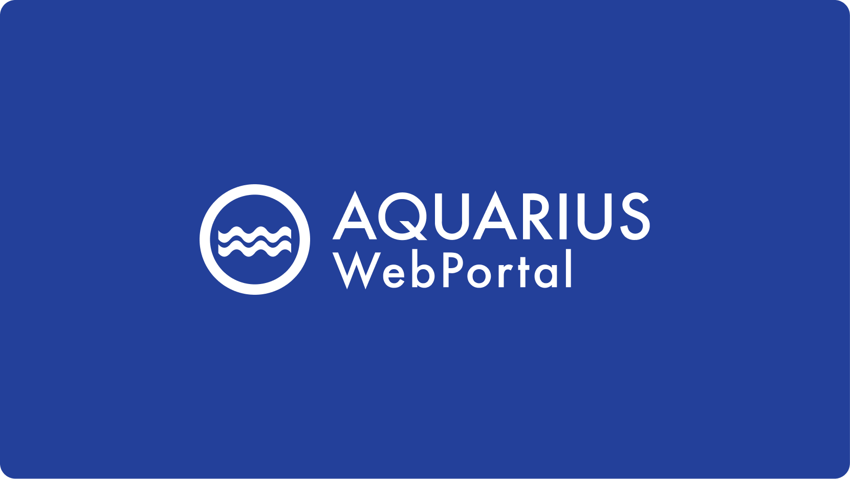 Aquatic Informatics and AQUARIUS WebPortal logo