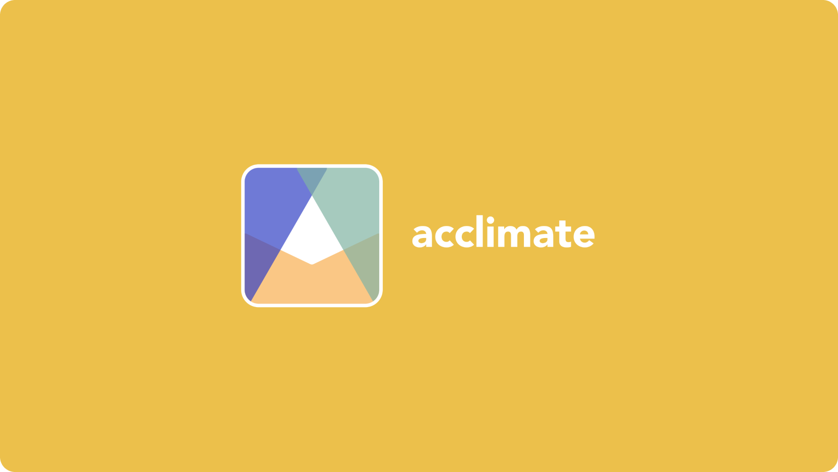 Acclimate's logo